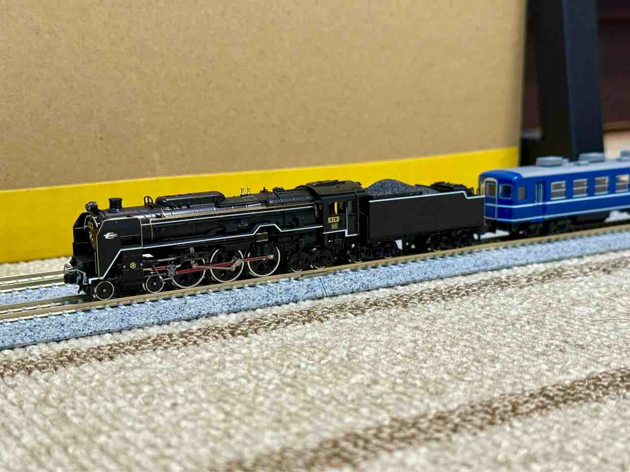 C62 2号機が牽く白鷺号 : 愛犬クマの鉄道模型製作備忘録