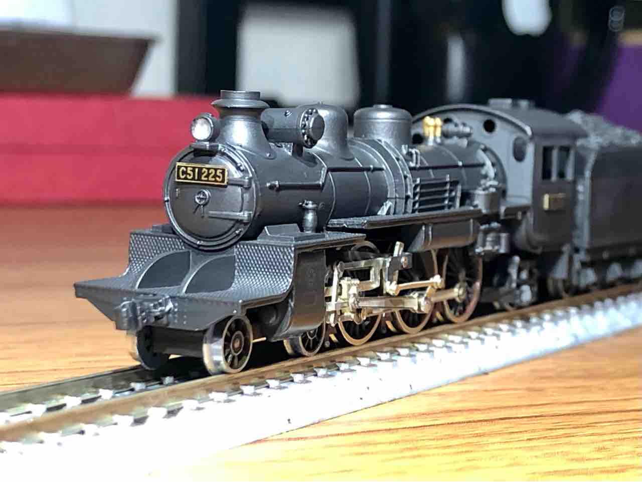Nゲージ 中村精密C51 レストア完了! : 愛犬クマの鉄道模型製作 Nゲージ 中村精密C51 レストア完了! : 愛犬クマの鉄道模型製作