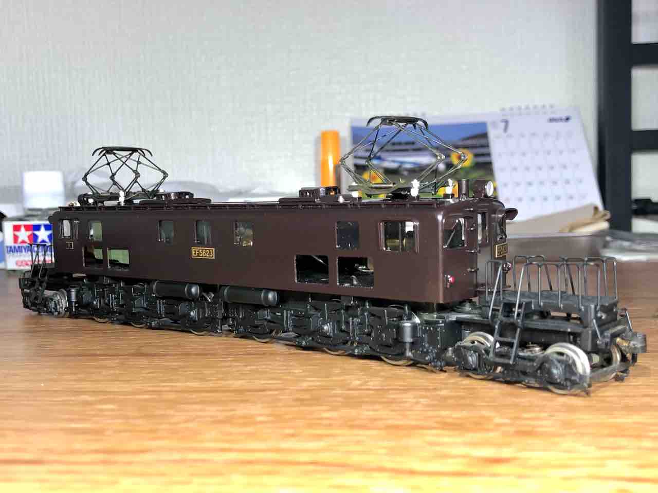 16番 天賞堂EF58旧型 レストア記録1 : 愛犬クマの鉄道模型製作備忘録 16番 天賞堂EF58旧型 レストア記録1 : 愛犬クマの鉄道模型製作備忘録