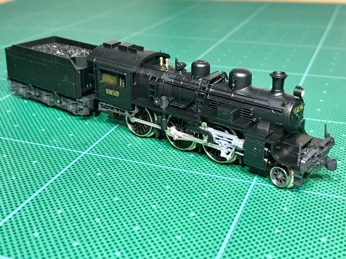 Nゲージ KATO C50 旧モデル : 愛犬クマの鉄道模型製作備忘録