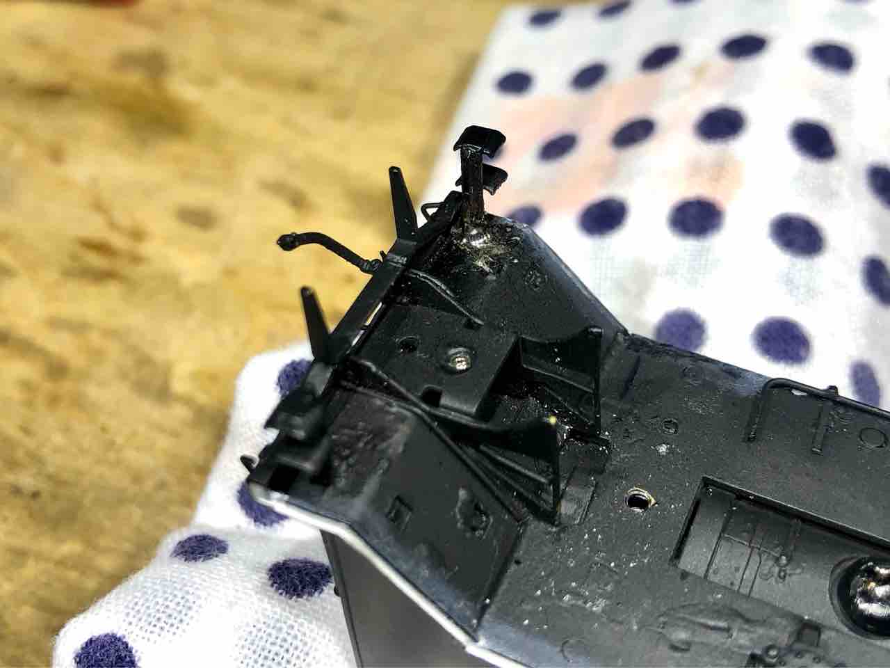 珊瑚1/87 C56を補修する : 愛犬クマの鉄道模型製作備忘録 珊瑚1/87 C56を補修する : 愛犬クマの鉄道模型製作備忘録