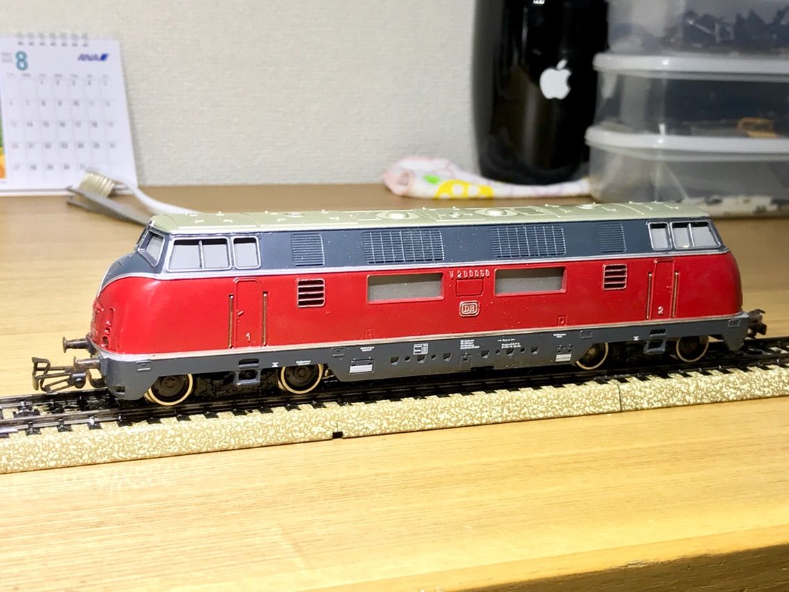 Marklin HO DB V200型 : 愛犬クマの鉄道模型製作備忘録 Marklin HO DB V200型 : 愛犬クマの鉄道模型製作備忘録