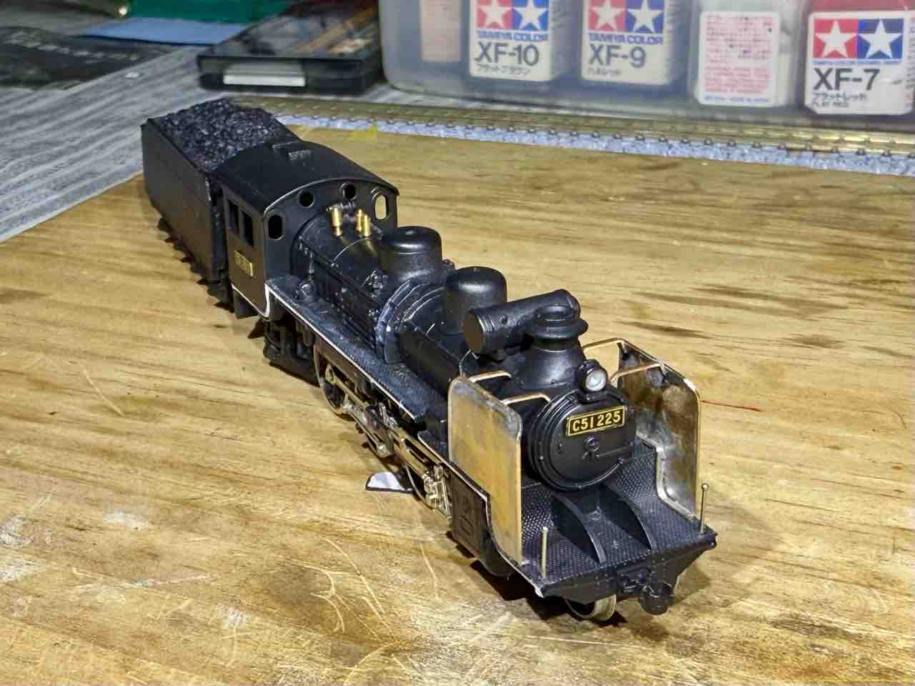 Nゲージ 中村精密C51キットを組む 15 : 愛犬クマの鉄道模型製作備忘録