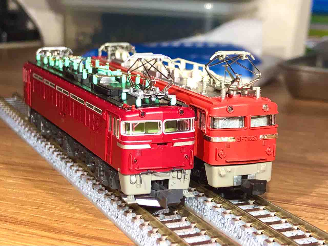 Nゲージ KATO EF70 1000 (最新ロット) : 愛犬クマの鉄道模型製作備忘録