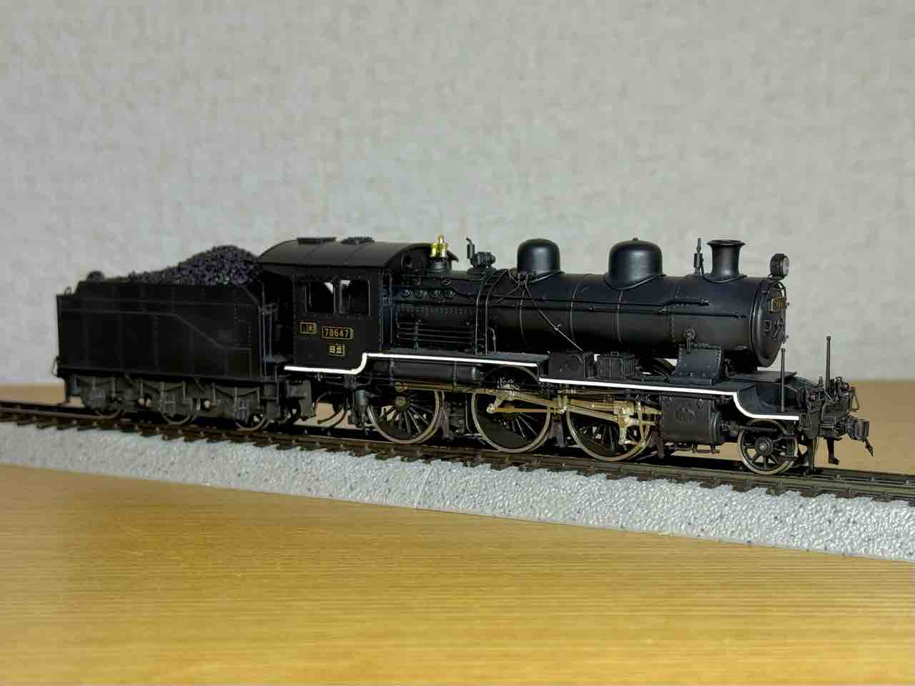 八雲工芸 8620キット組み 完成！ : 愛犬クマの鉄道模型製作備忘録