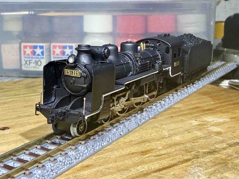 Nゲージ 中村精密C51キットが完成！ : 愛犬クマの鉄道模型製作備忘録