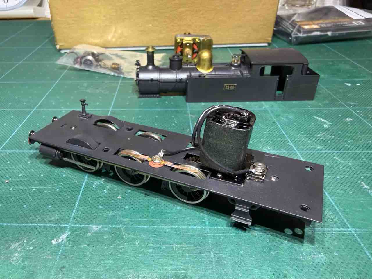 珊瑚B6をモーター換装する 3 : 愛犬クマの鉄道模型製作備忘録
