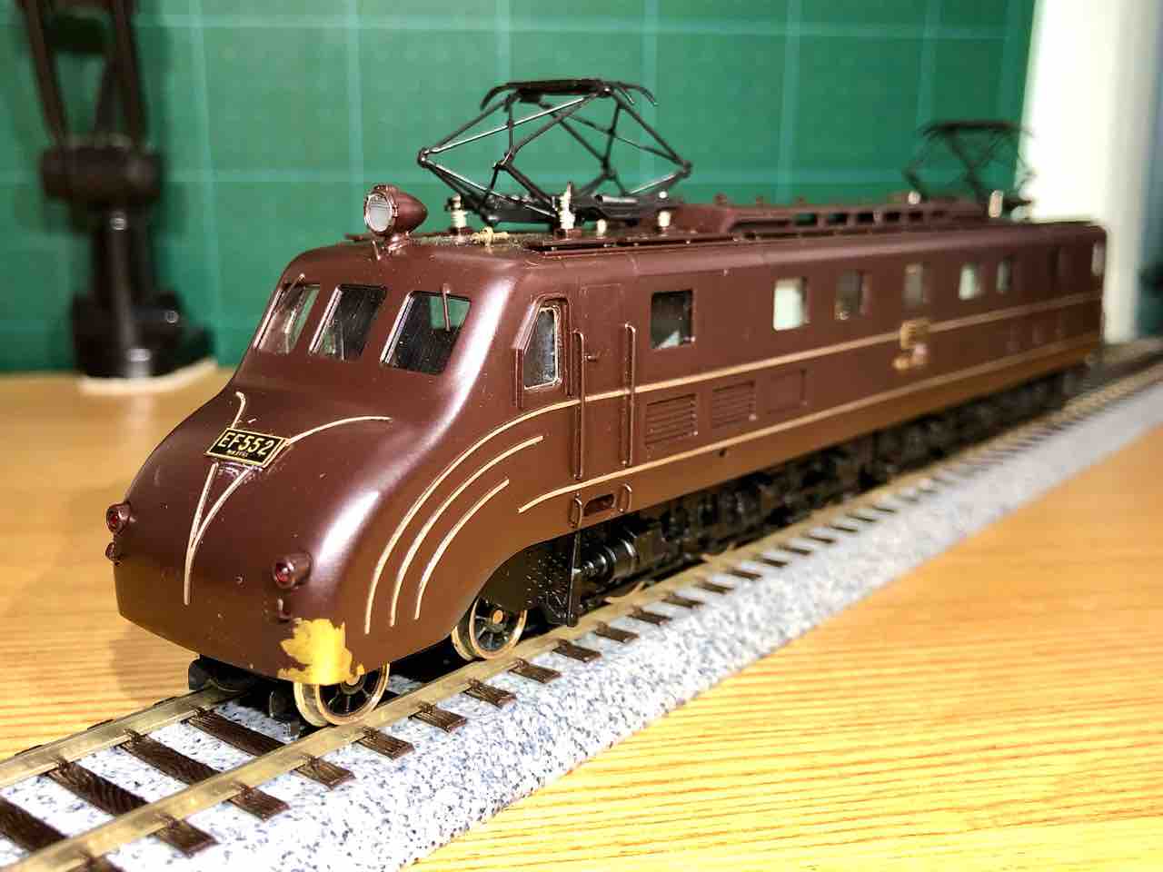 天賞堂 EF55 ムーミン機関車 : 愛犬クマの鉄道模型製作備忘録