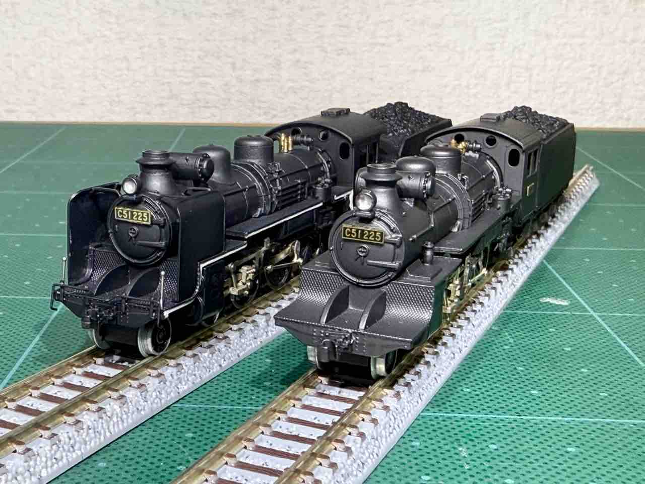 中村精密 C51を機番変更する… : 愛犬クマの鉄道模型製作備忘録