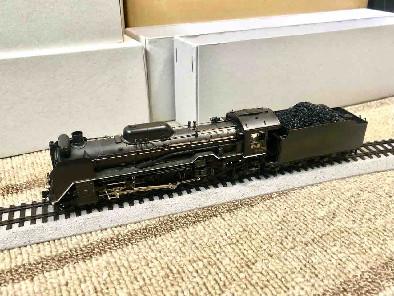 乗工社1/87 D51標準型 前作品2 : 愛犬クマの鉄道模型製作備忘録