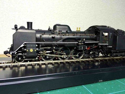 1/80,13mm C58製作回顧録 4 : 愛犬クマの鉄道模型製作備忘録 1/80,13mm C58製作回顧録 4 : 愛犬クマの鉄道模型製作備忘録