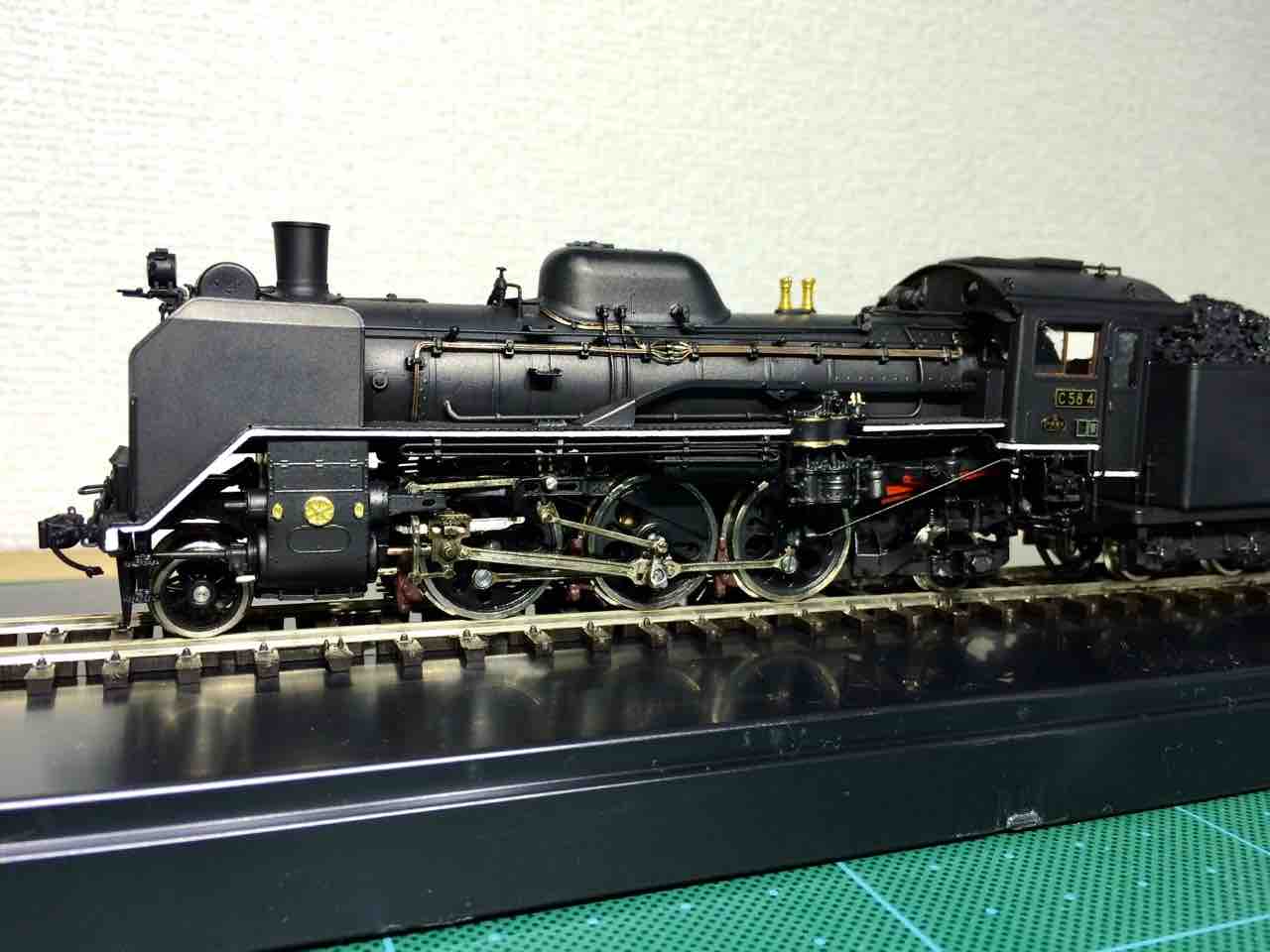 1/80,13mm C58製作回顧録 4 : 愛犬クマの鉄道模型製作備忘録 1/80,13mm C58製作回顧録 4 : 愛犬クマの鉄道模型製作備忘録