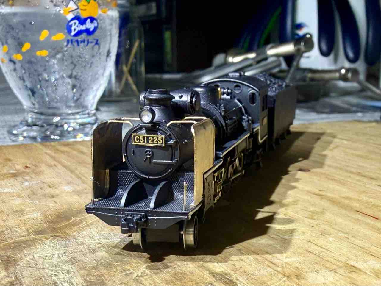 Nゲージ 中村精密C51キットを組む 15 : 愛犬クマの鉄道模型製作備忘録