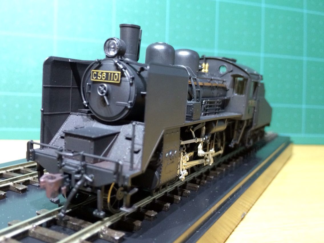 KATO C56改軌備忘録 遂に完成！ : 愛犬クマの鉄道模型製作備忘録