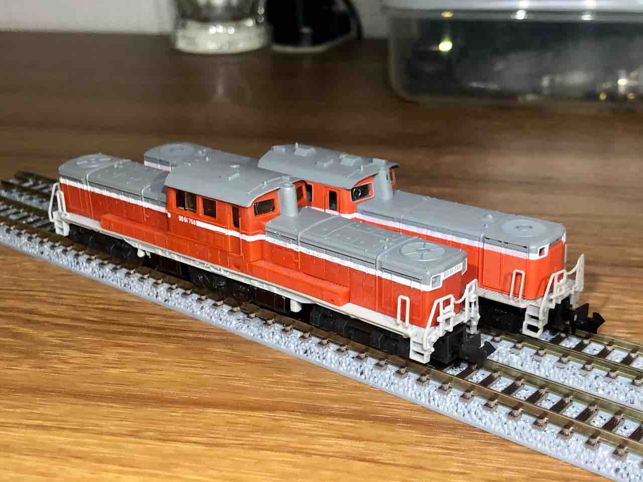 Nゲージ TOMIX DD51初期製品② : 愛犬クマの鉄道模型製作備忘録