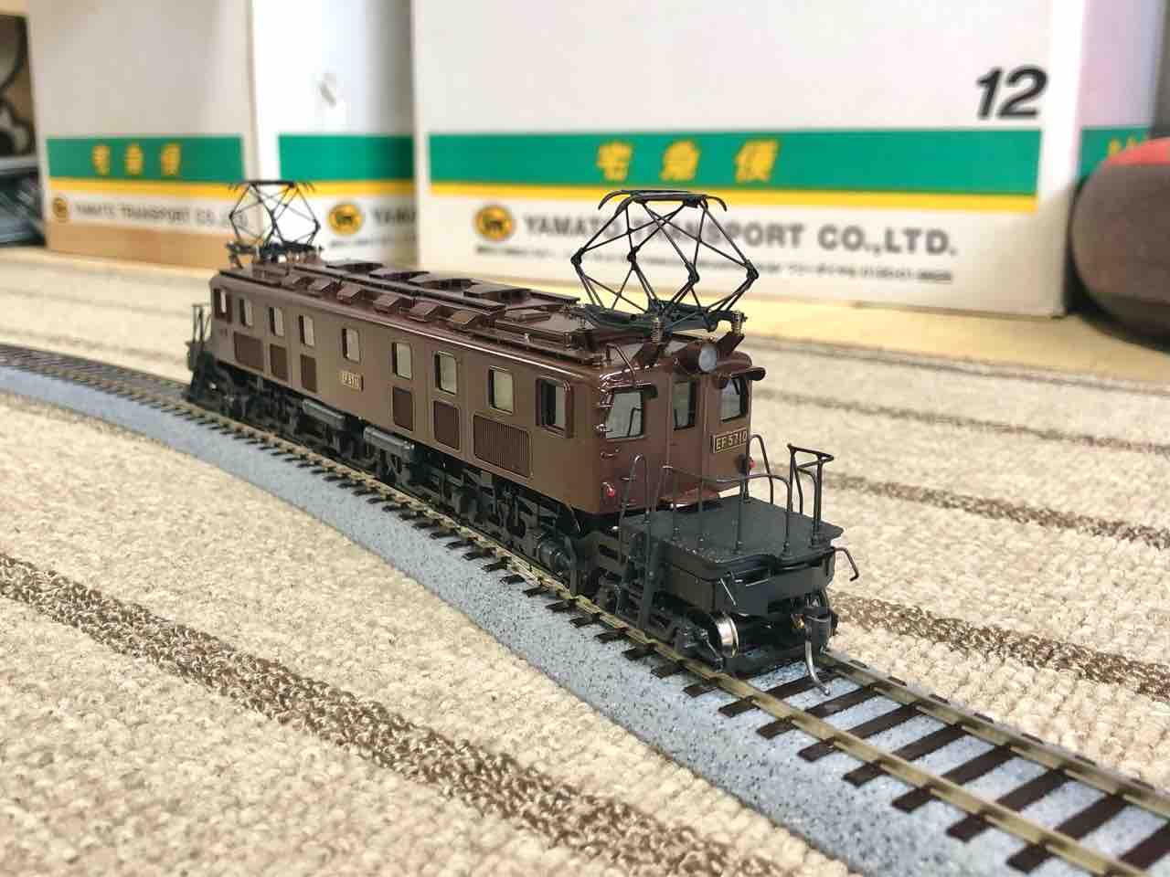 天賞堂EF57 メンテナンス : 愛犬クマの鉄道模型製作備忘録