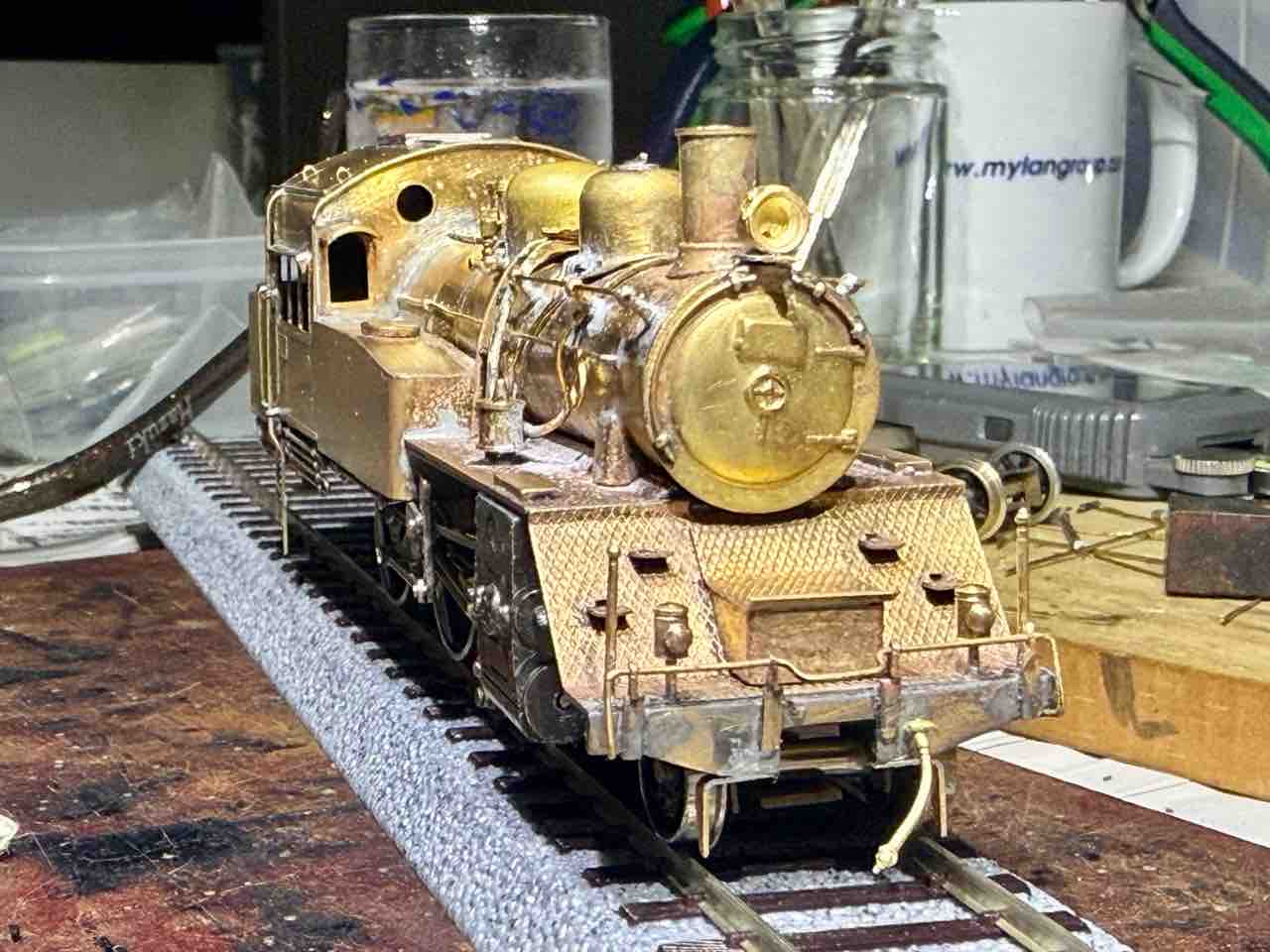 鉄道模型社C12をいたぶる 31 : 愛犬クマの鉄道模型製作備忘録
