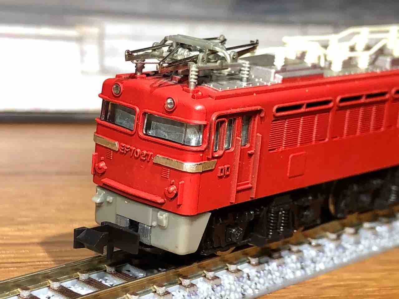 有限会社時代のKATO EF70 ① : 愛犬クマの鉄道模型製作備忘録