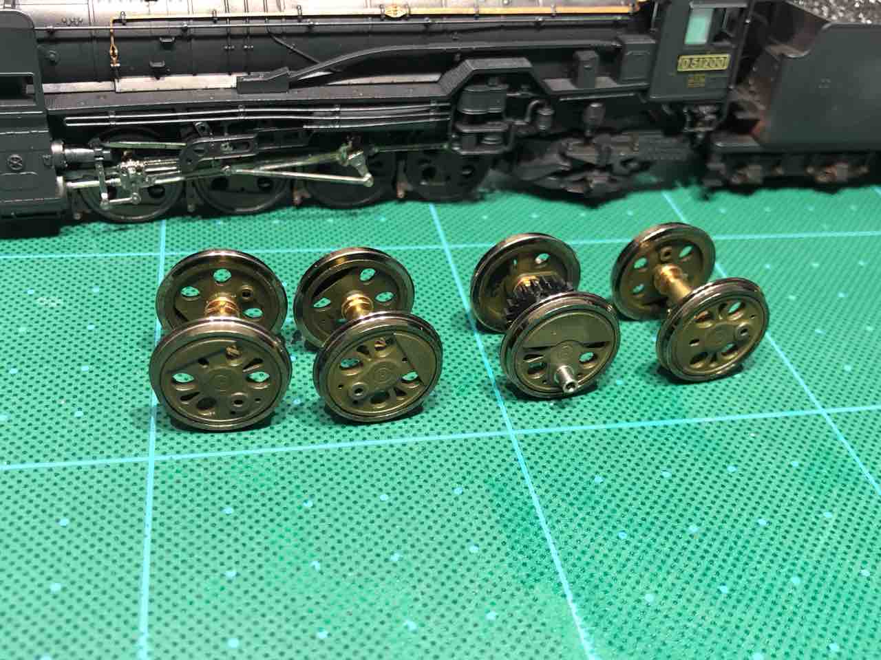 KATO D51 リベンジ改軌 1 : 愛犬クマの鉄道模型製作備忘録