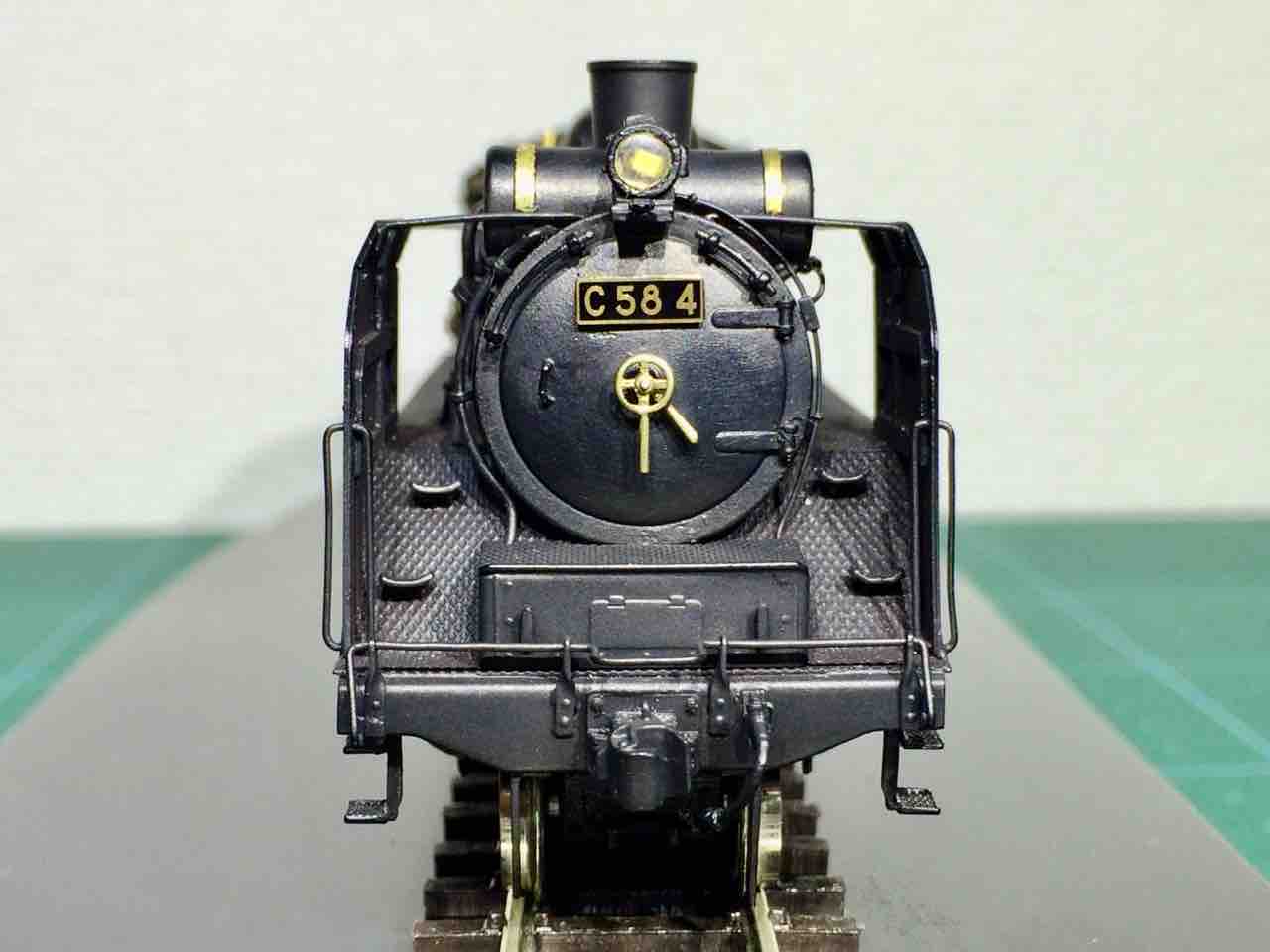 1/80,13mm C58製作回顧録 4 : 愛犬クマの鉄道模型製作備忘録 1/80,13mm C58製作回顧録 4 : 愛犬クマの鉄道模型製作備忘録