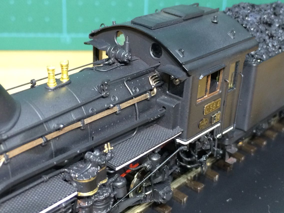 C58完成! : 愛犬クマの鉄道模型製作備忘録 C58完成! : 愛犬クマの鉄道模型製作備忘録