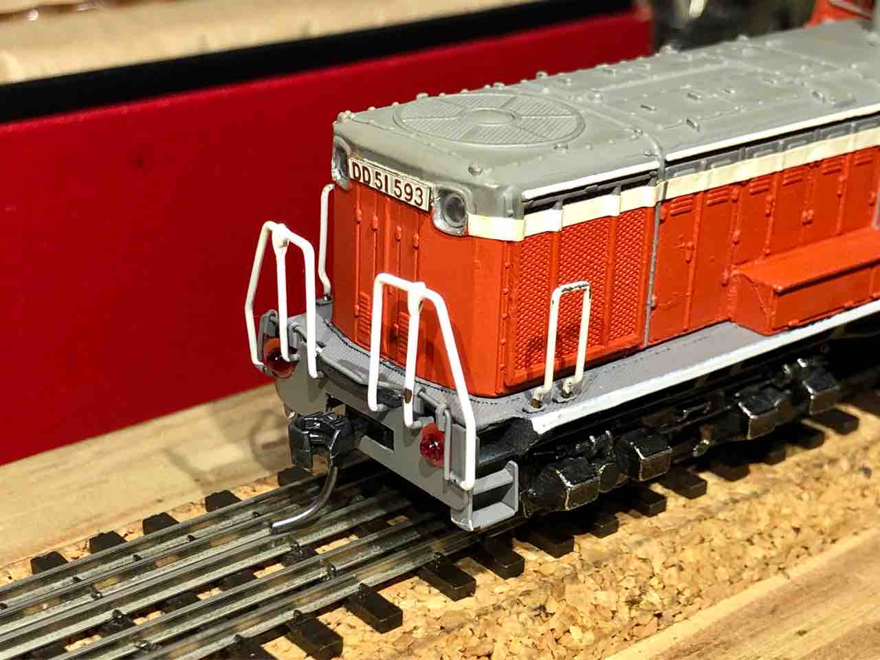 エンドウDD51を改軌する 6 : 愛犬クマの鉄道模型製作備忘録