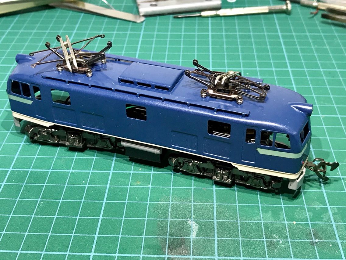 セットのED58をレストアする。 : 愛犬クマの鉄道模型製作備忘録 セットのED58をレストアする。 : 愛犬クマの鉄道模型製作備忘録