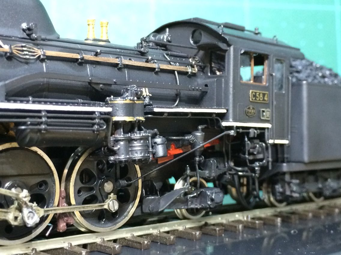 C58完成! : 愛犬クマの鉄道模型製作備忘録 C58完成! : 愛犬クマの鉄道模型製作備忘録