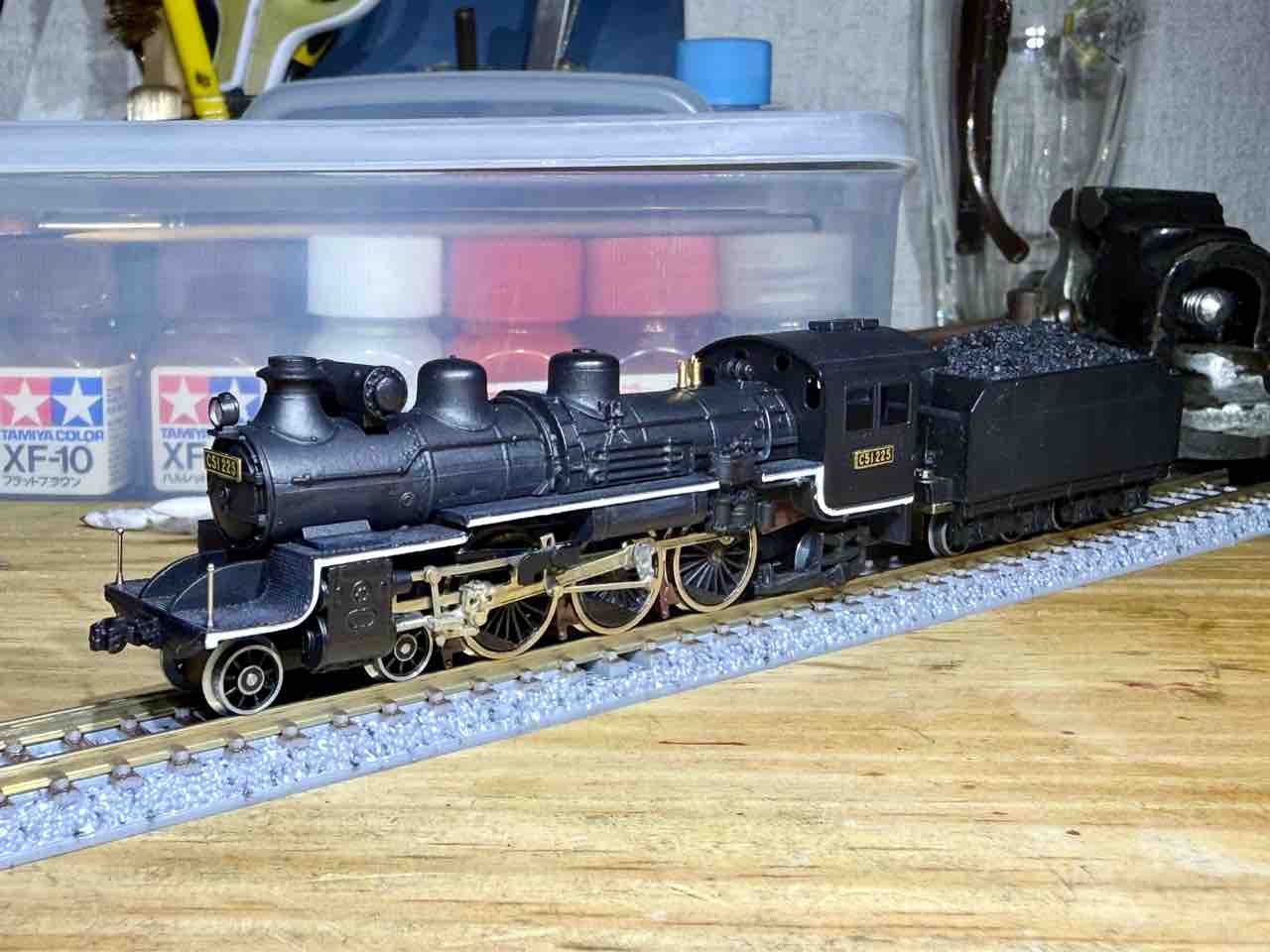 ［鉄道模型］Nゲージ　中村精密　C51 金属製　② C51 その2