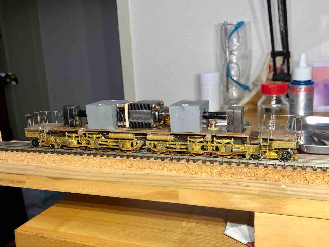 ＥＦ53、動作確認済み、珊瑚、電気機関車、HOゲージ 珊瑚EF53 レストア 3 : 愛犬クマの鉄道模型製作備忘録