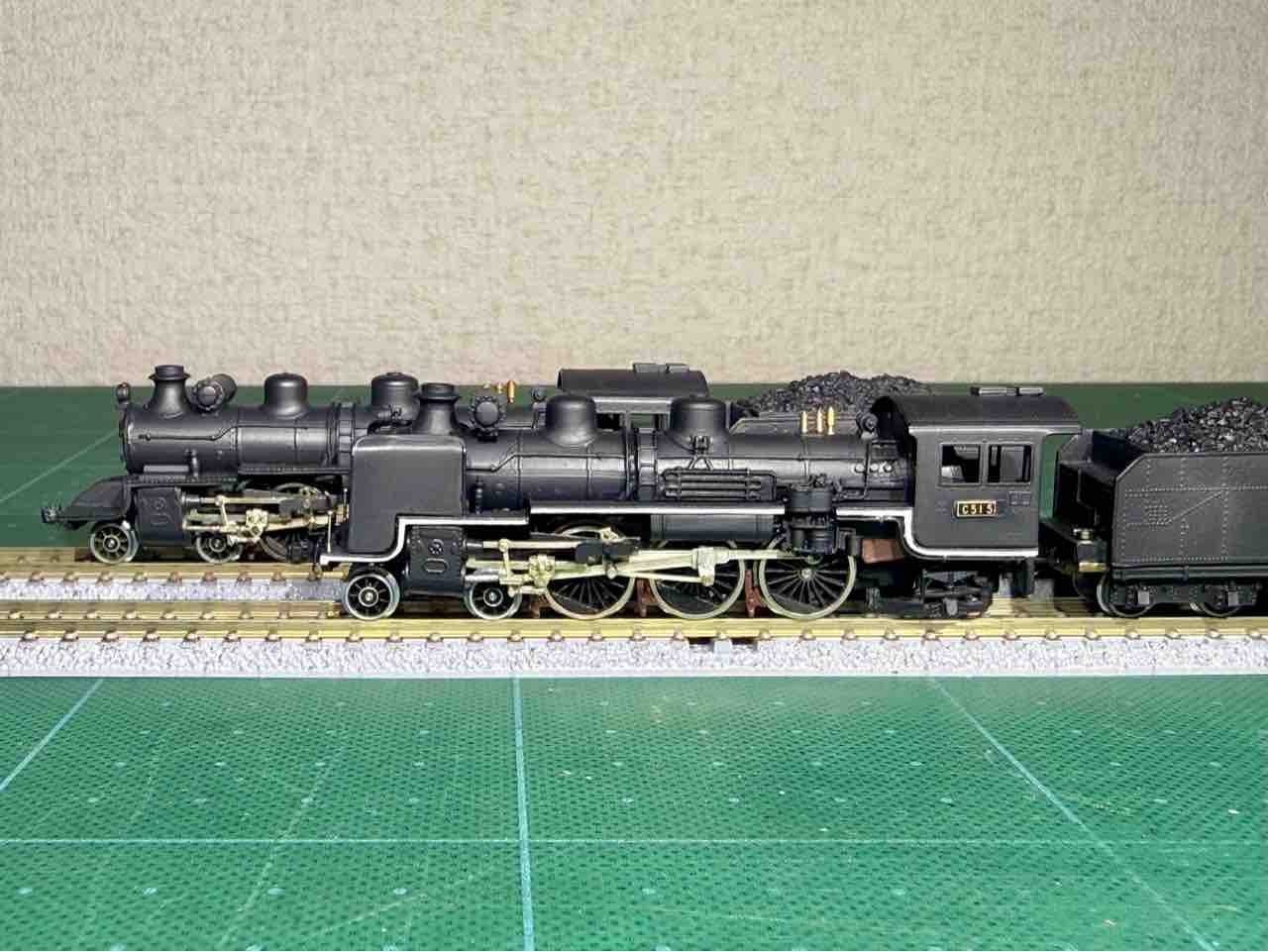 中村精密 C51を機番変更する… : 愛犬クマの鉄道模型製作備忘録