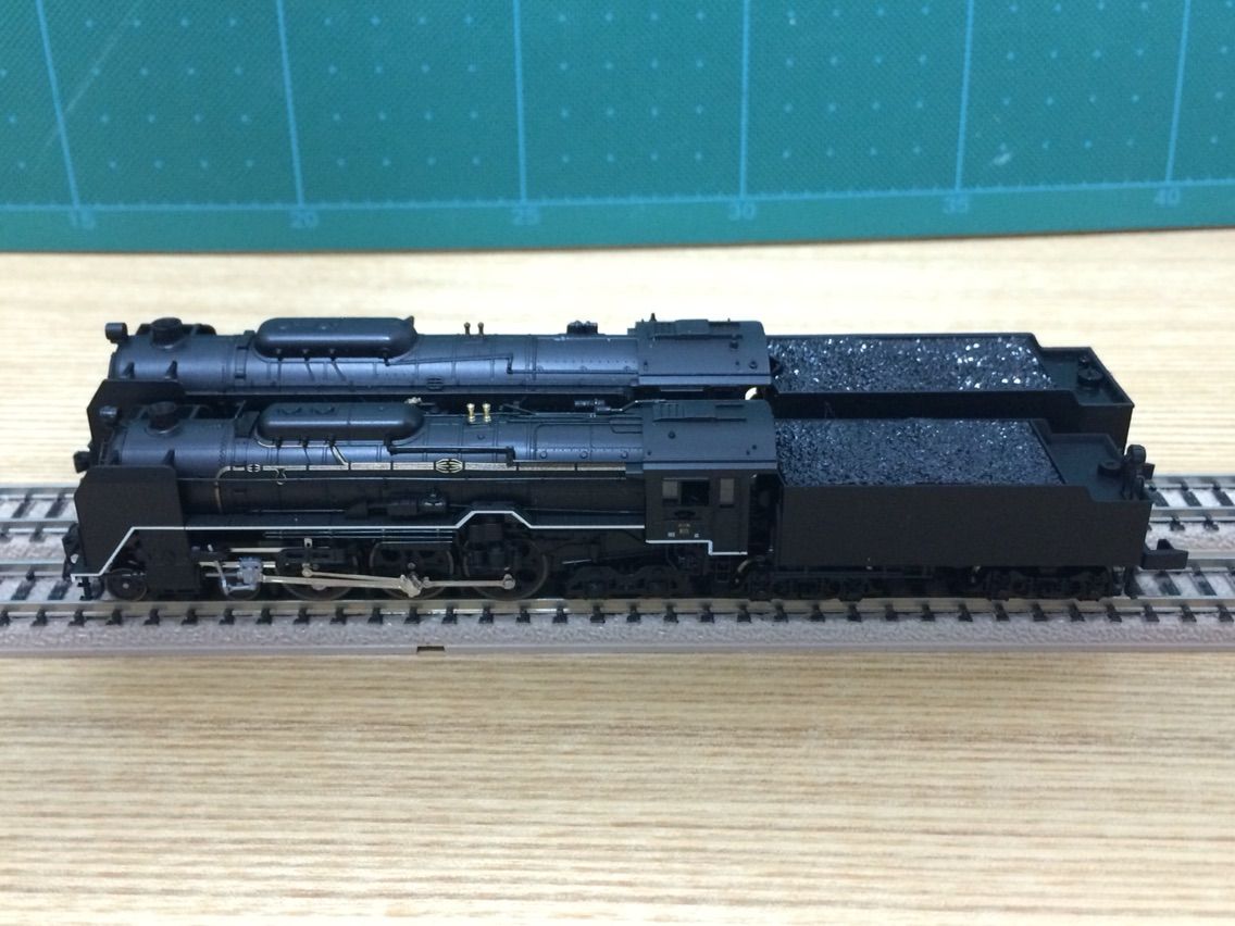 KATO C62 の寄せ集め How to disassemble the KATO C62 steam locomotive and install