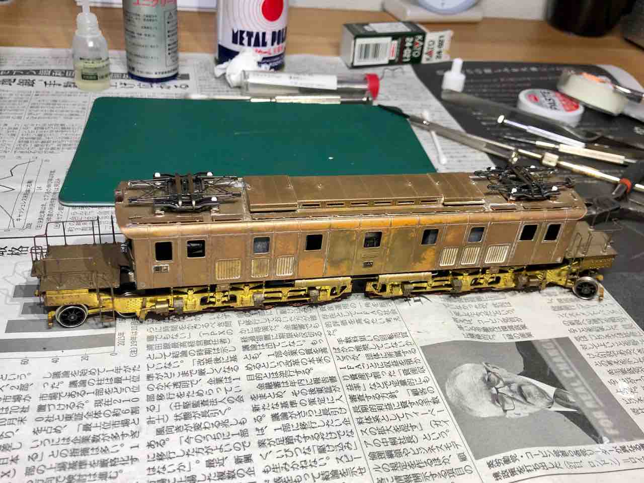 珊瑚EF53 レストア 1 : 愛犬クマの鉄道模型製作備忘録