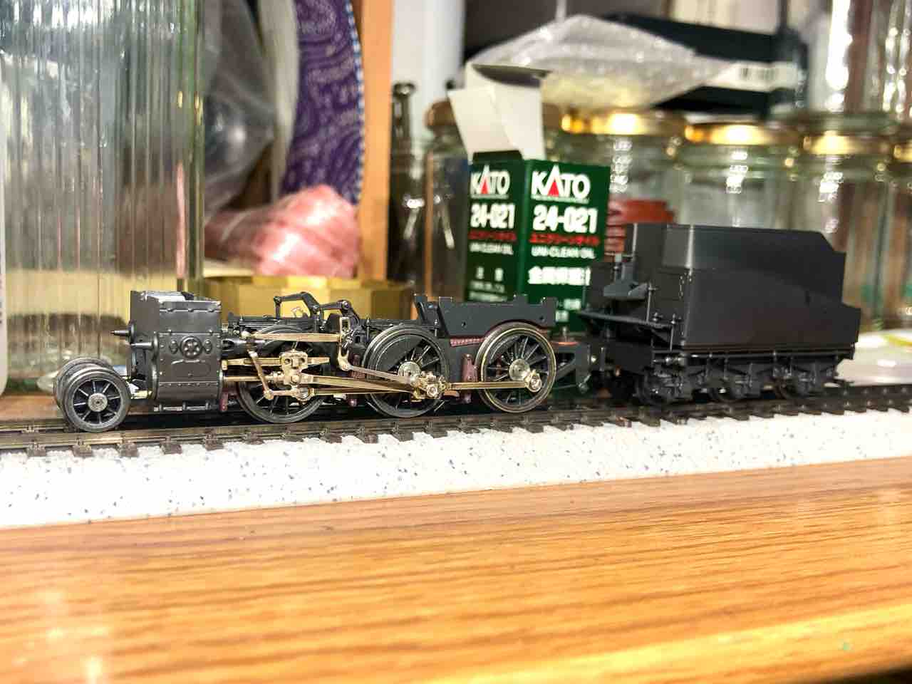 珊瑚1/87 C56キット仕掛り品 53 : 愛犬クマの鉄道模型製作備忘録