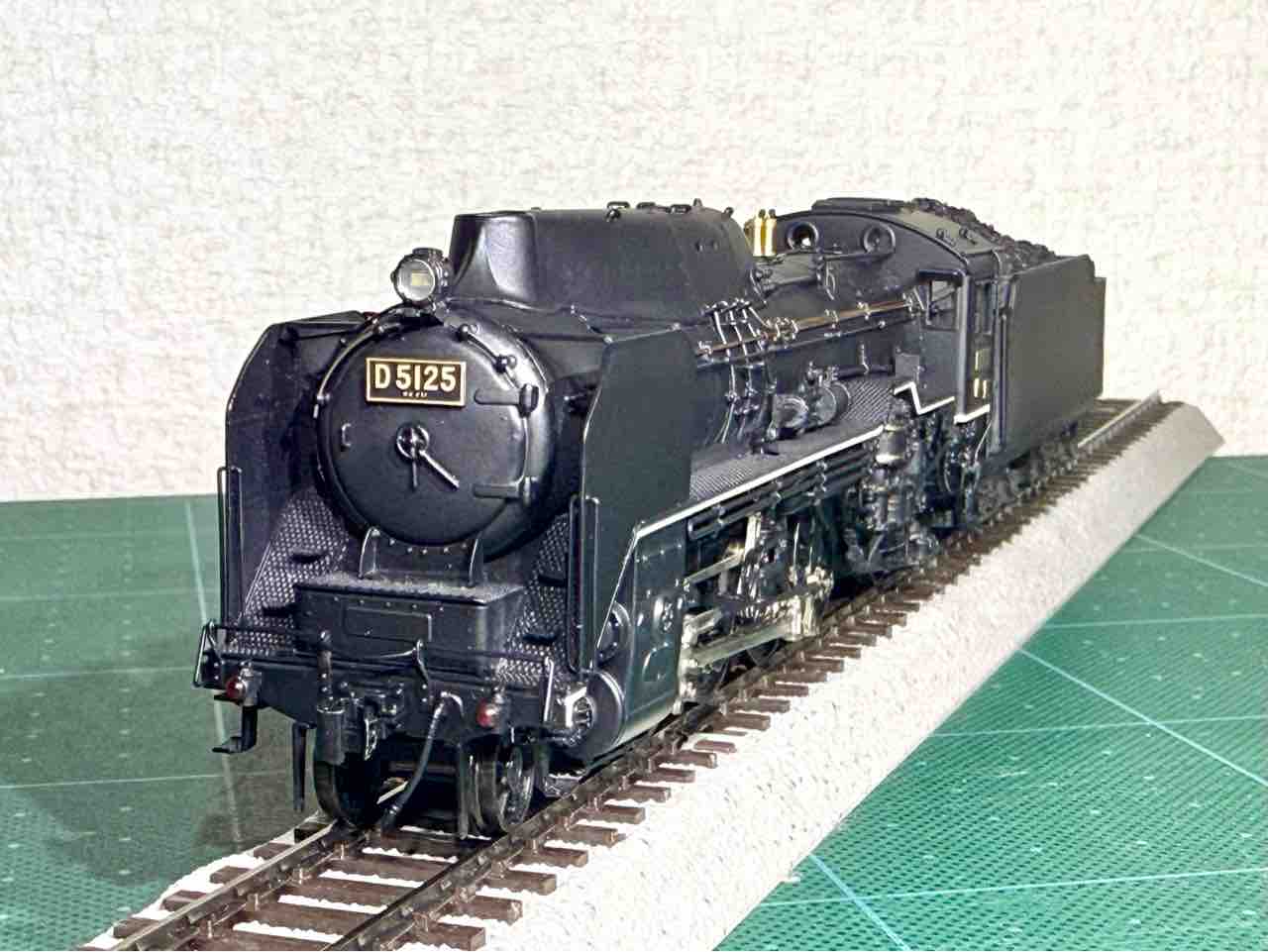 乗工社 D51半流型 製作備忘録 完成 : 愛犬クマの鉄道模型製作備忘録