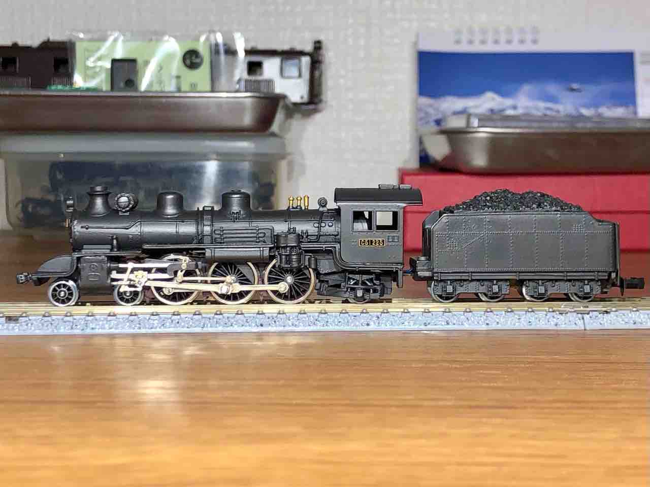 Nゲージ 中村精密C51 レストア完了! : 愛犬クマの鉄道模型製作 Nゲージ 中村精密C51 レストア完了! : 愛犬クマの鉄道模型製作