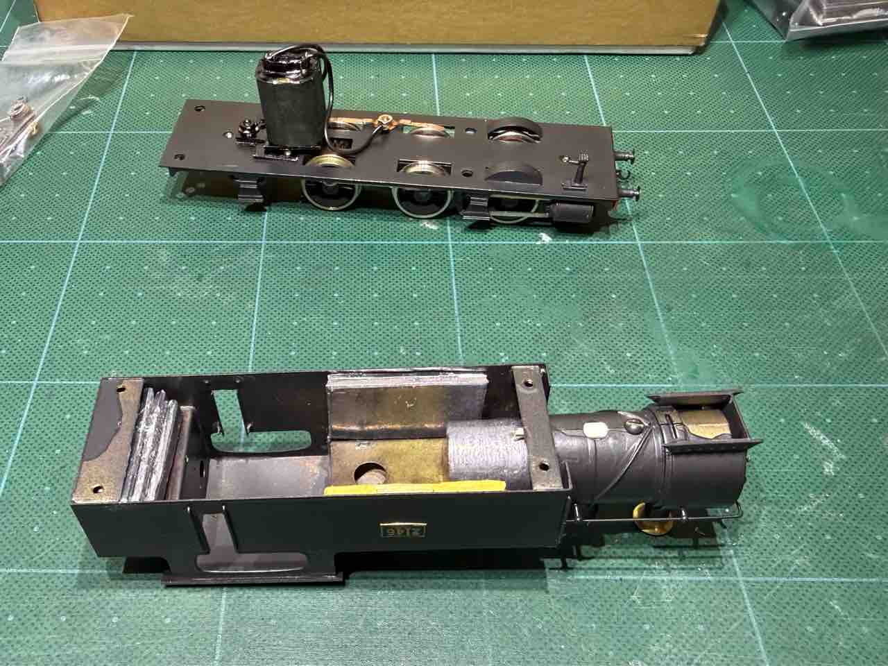 珊瑚　B6　部品取り車輌 珊瑚B6をモーター換装する 4 : 愛犬クマの鉄道模型製作備忘録