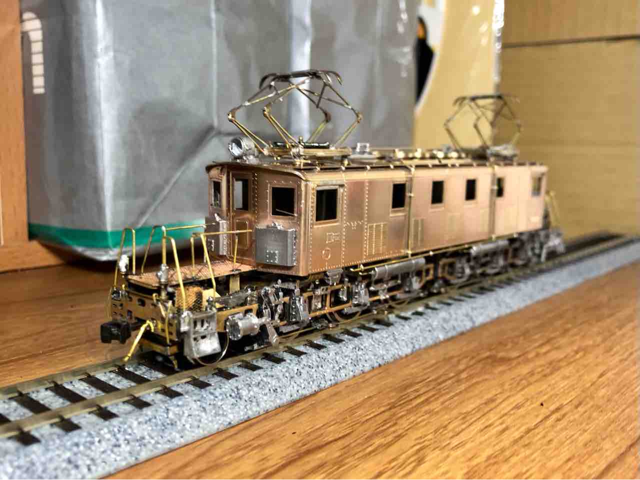 鉄道模型製作販売記 ED-29=中村精密ベース=国鉄塗装=キット