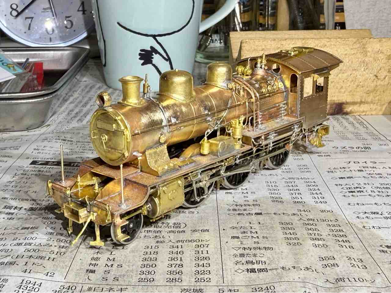 八雲工芸 8620キット組み 57 : 愛犬クマの鉄道模型製作備忘録