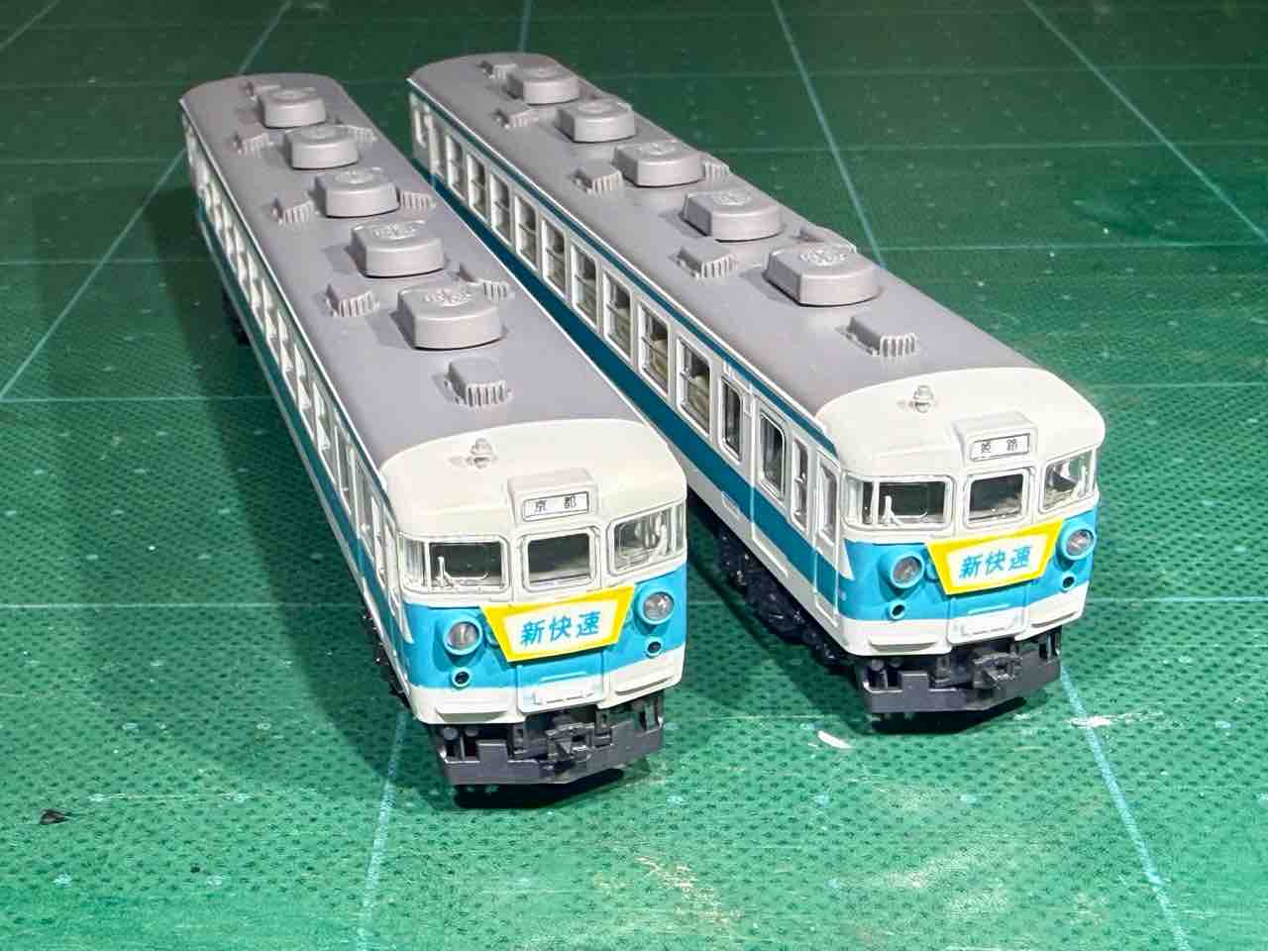 KATO 153系にサボをつける… : 愛犬クマの鉄道模型製作備忘録