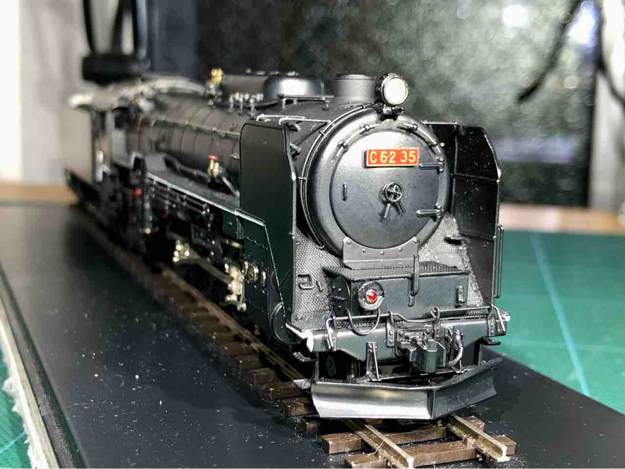 珊瑚1/87 C62製作備忘録 12 : 愛犬クマの鉄道模型製作備忘録 珊瑚1/87 C62製作備忘録 12 : 愛犬クマの鉄道模型製作備忘録