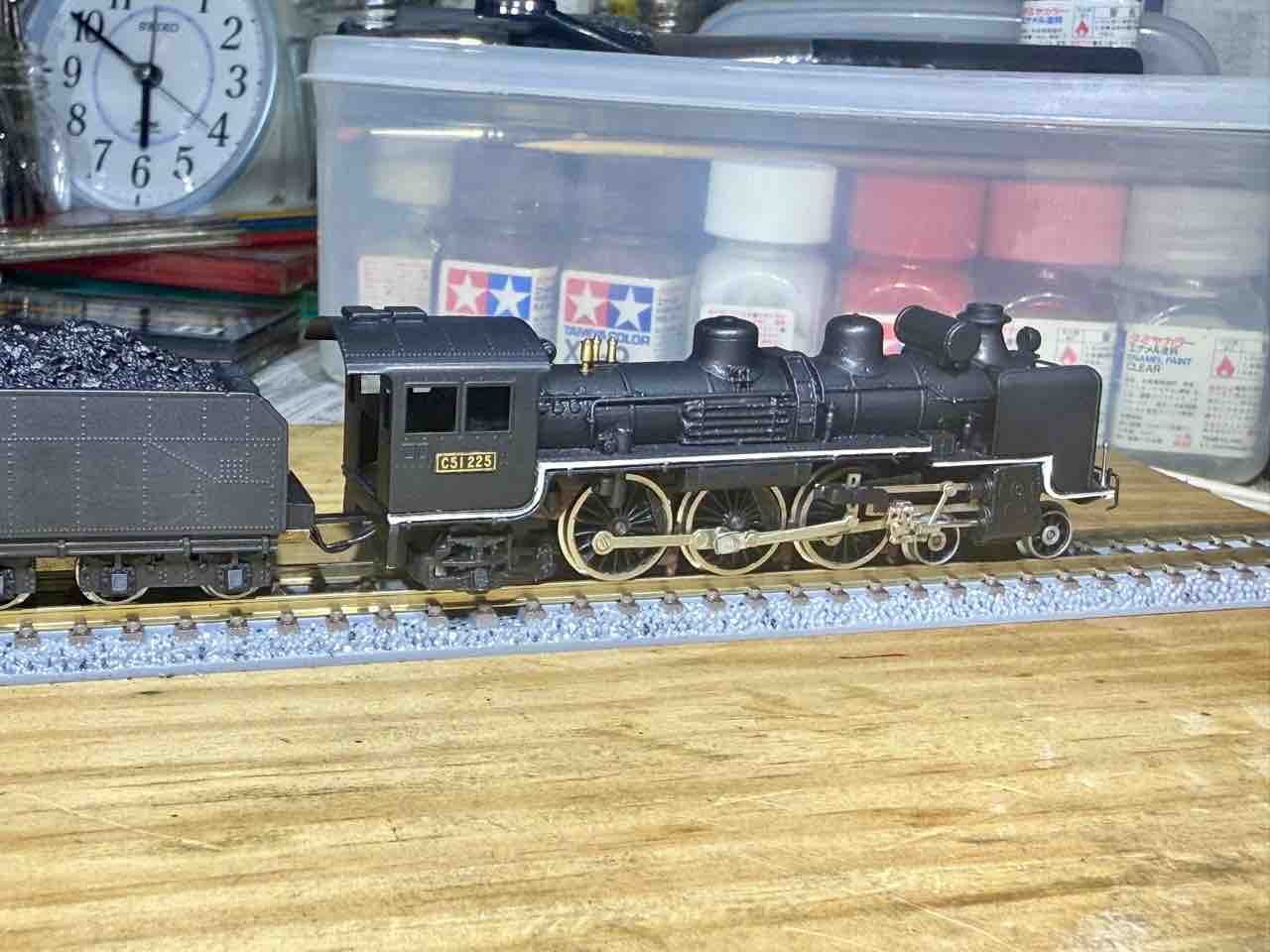 Nゲージ 中村精密C51キットが完成！ : 愛犬クマの鉄道模型製作備忘録