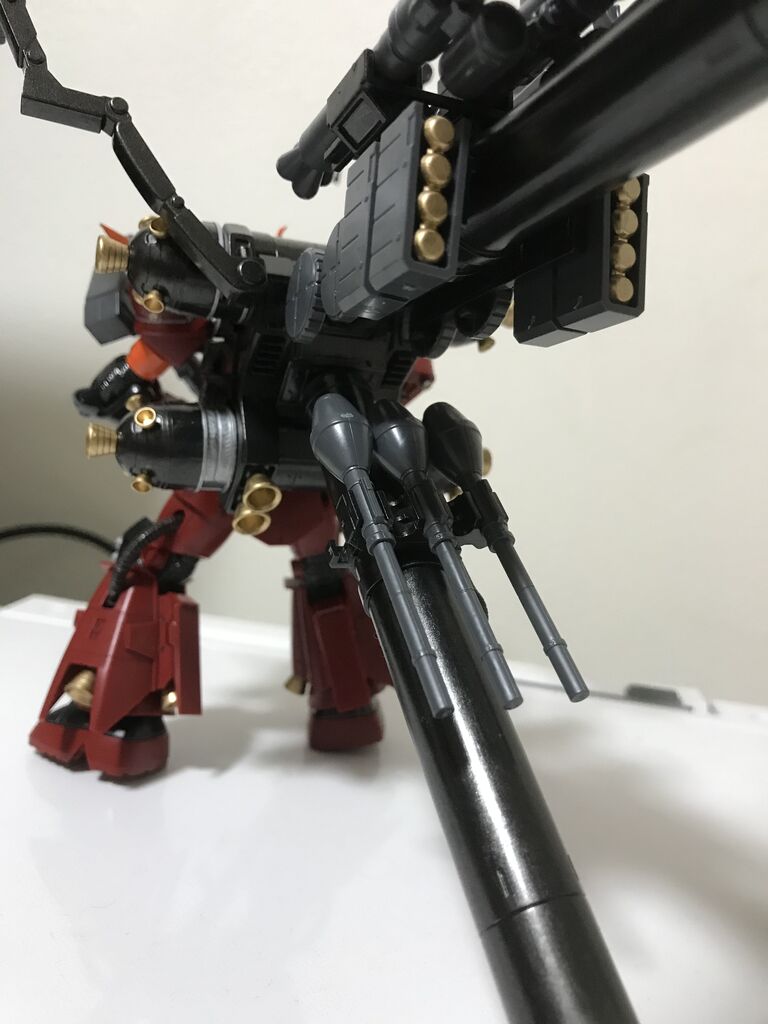Hgサイコザク武装類多すぎ オヤジのガンプラ日記 Hgサイコザク武装類多すぎ オヤジのガンプラ日記