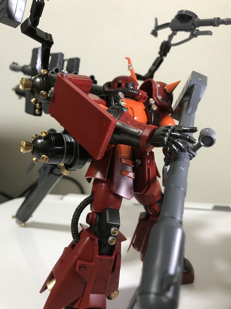 Hgサイコザク武装類多すぎ オヤジのガンプラ日記 Hgサイコザク武装類多すぎ オヤジのガンプラ日記