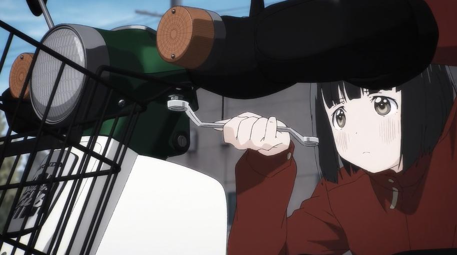 スーパーカブ 第９話 防寒対策 アニメいいんじゃない