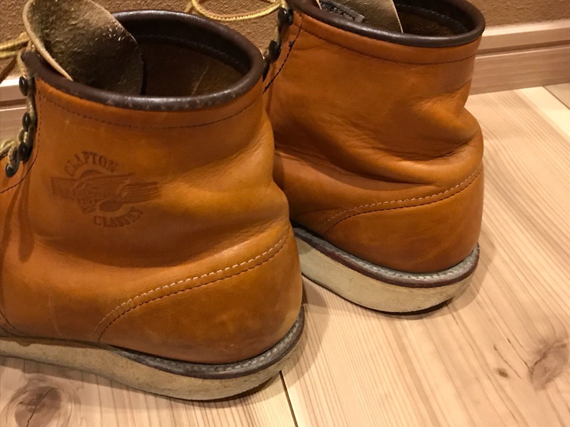 ブーツの紹介【RED WING 1945(Eric Claptonモデル)】 : もっちーの家内