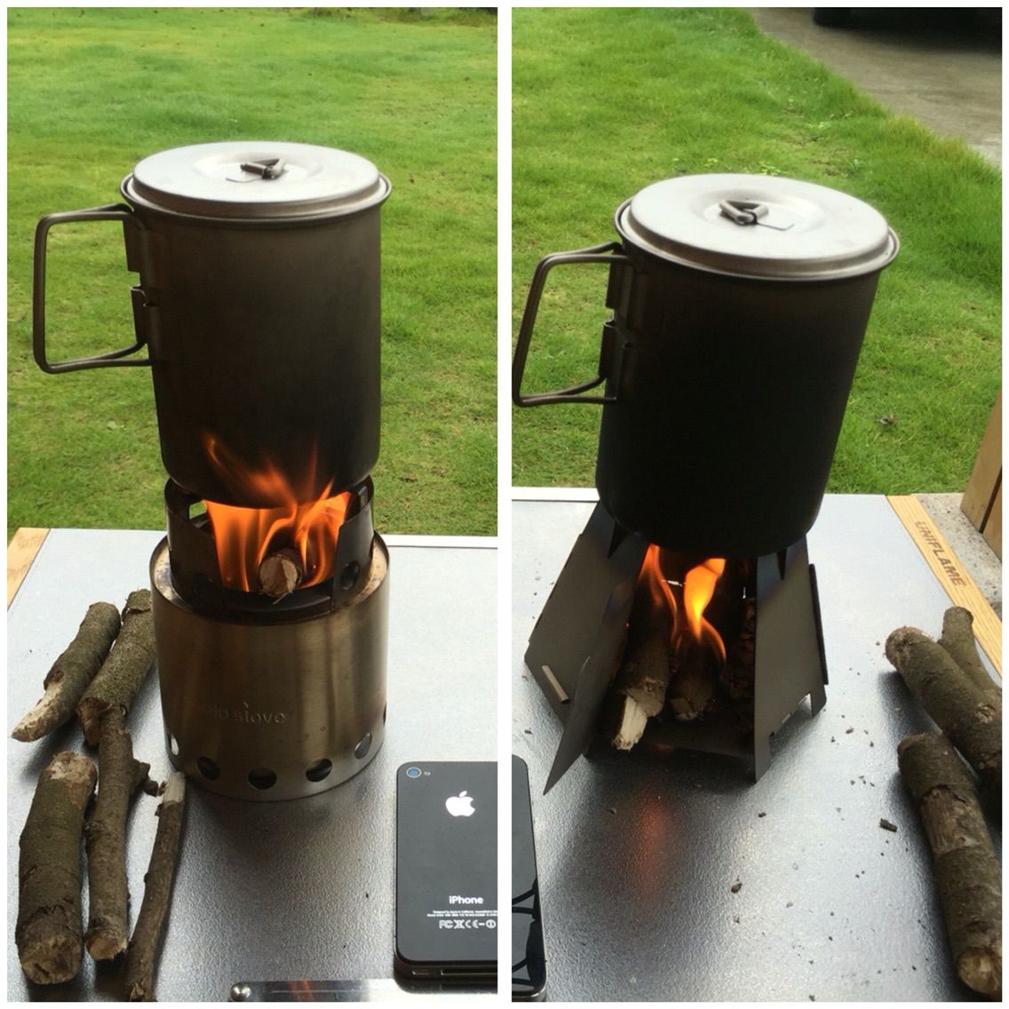Vargoヘキサゴンウッドストーブとsolo stove（ソロストーブ）の比較 : もっちーの家内安全かわら版