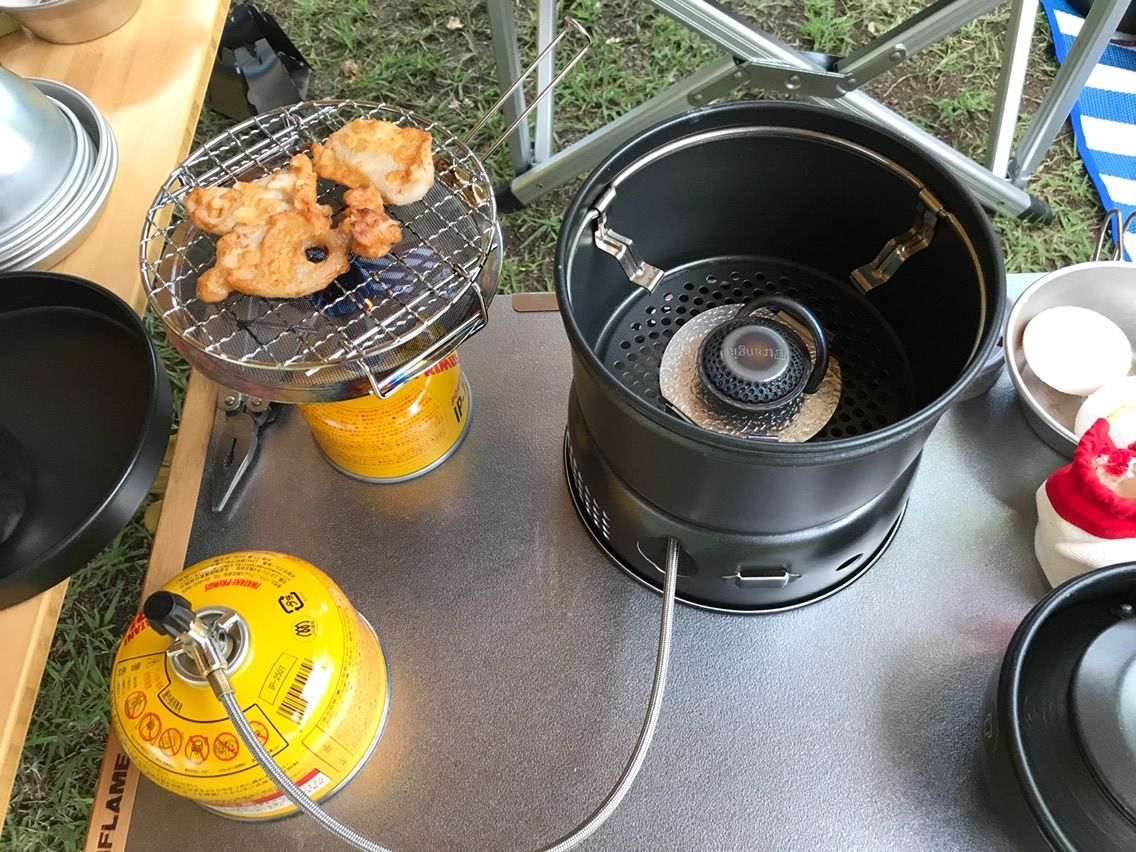 トランギア純正ガスバーナー : もっちーの家内安全かわら版