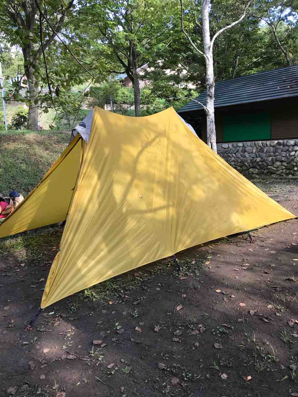 秋キャンプ 創作の森おびな もっちーの家内安全かわら版