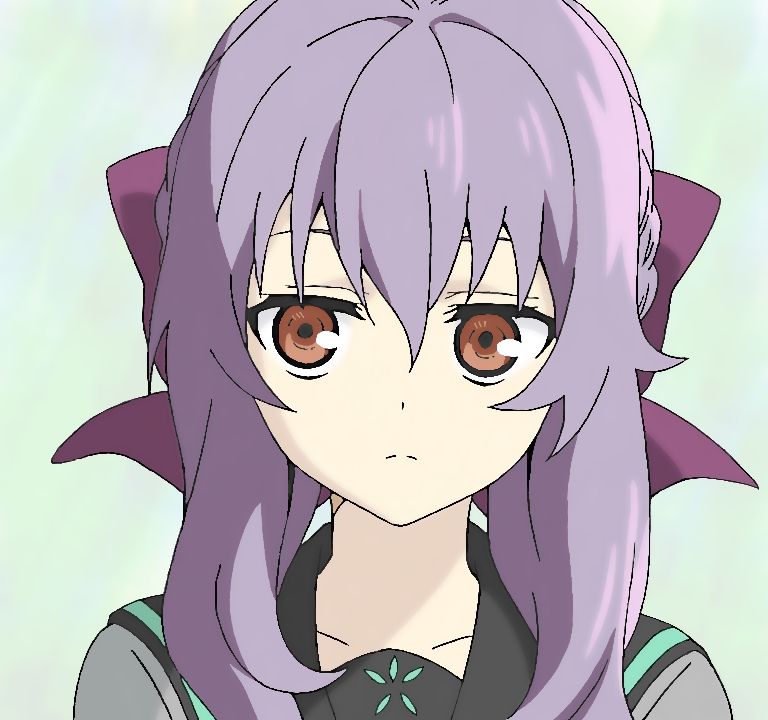 アニメぬり絵 終わりのセラフ 柊シノアちゃんをぬりぬり 劇団もちカレー アニメぬり絵 終わりのセラフ 柊シノアちゃんをぬりぬり 劇団もちカレー